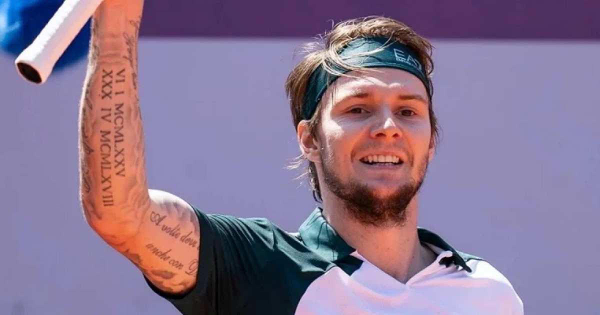 Alexander Bublik Roman numerals and script tattoos