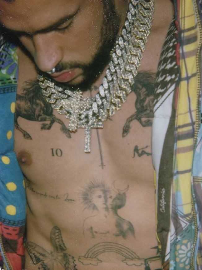 Bad Bunny tattoos