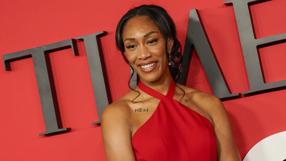 A’ja Wilson chest tattoo and family tribute