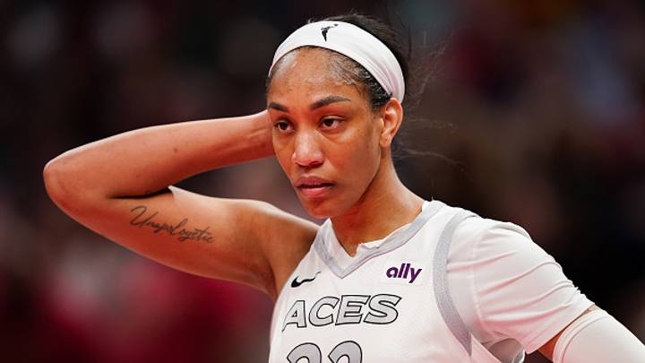 A’ja Wilson forearm tattoo about facing setbacks