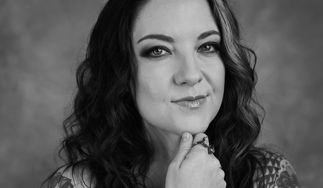 Ashley McBryde arm tattoo and Corvette tribute