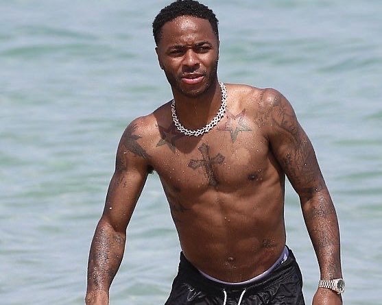 Raheem Sterling tattoos