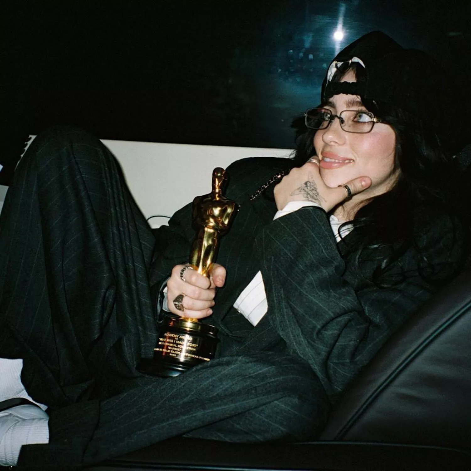 Billie Eilish fairy tattoo on her left hand