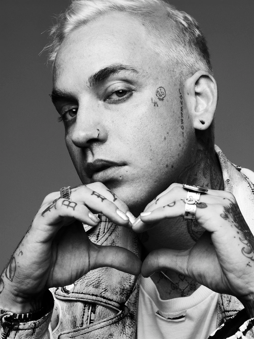 Blackbear his hands make the collection feel close-up and physical