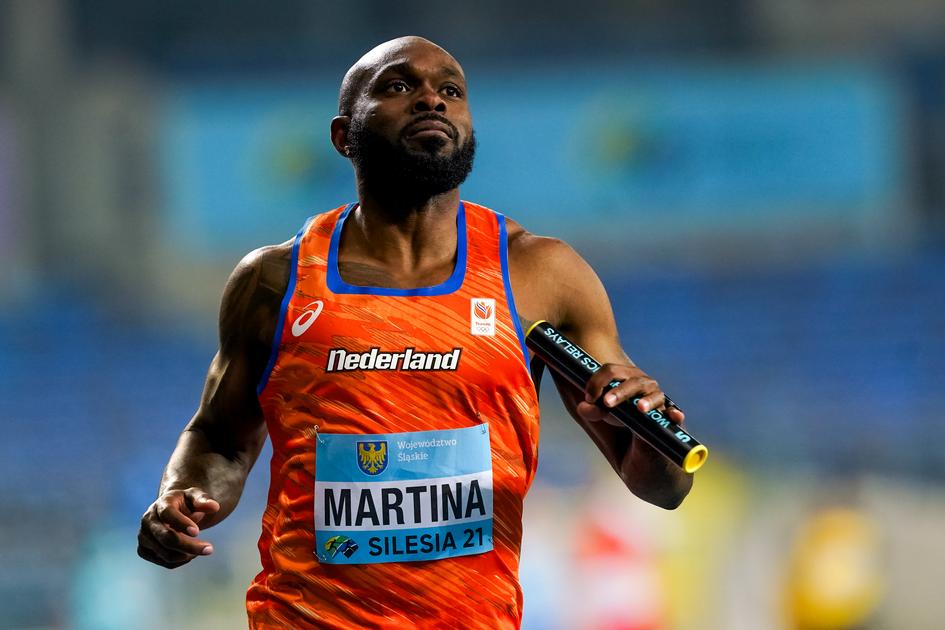 Churandy Martina Olympic tattoo relay photo