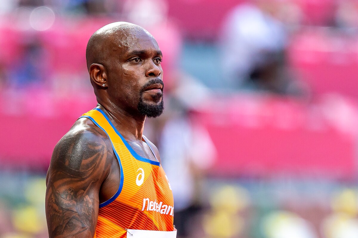 Churandy Martina arm tattoo on track