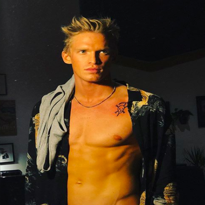 Cody Simpson matching chest tattoo