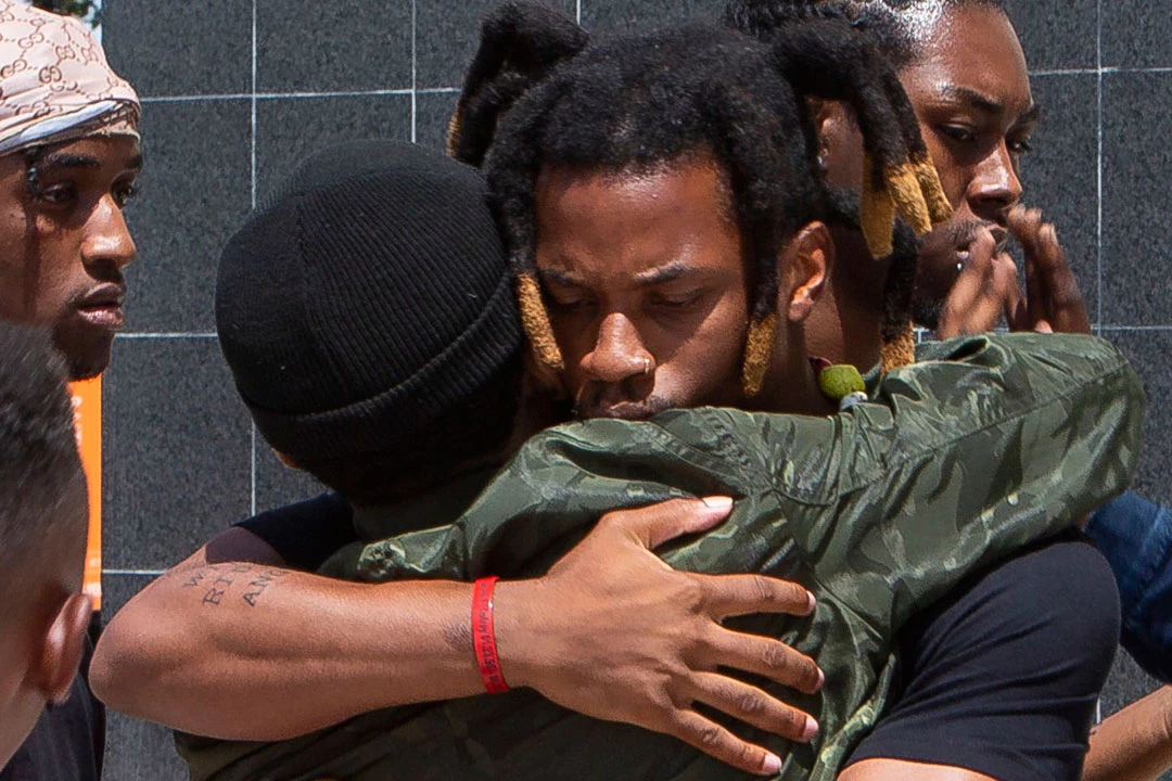 Denzel Curry Wing Ridden Angel forearm tattoo