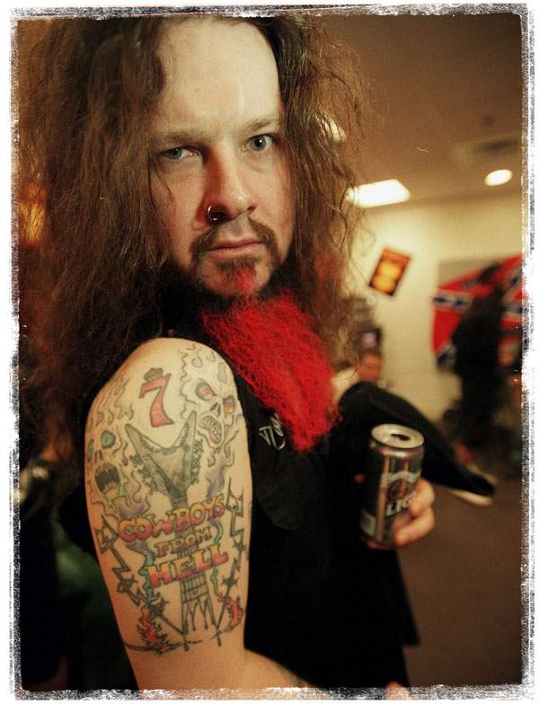 Dimebag Darrell Cowboys From Hell arm tattoo