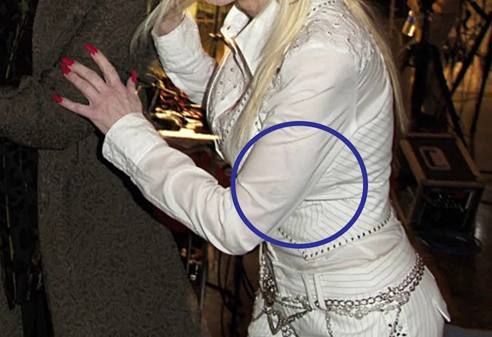 Dolly Parton butterfly tattoo reveal