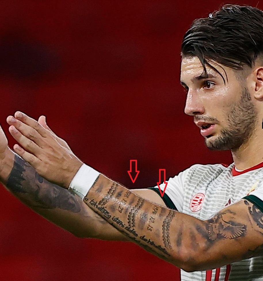 Dominik Szoboszlai date tattoo