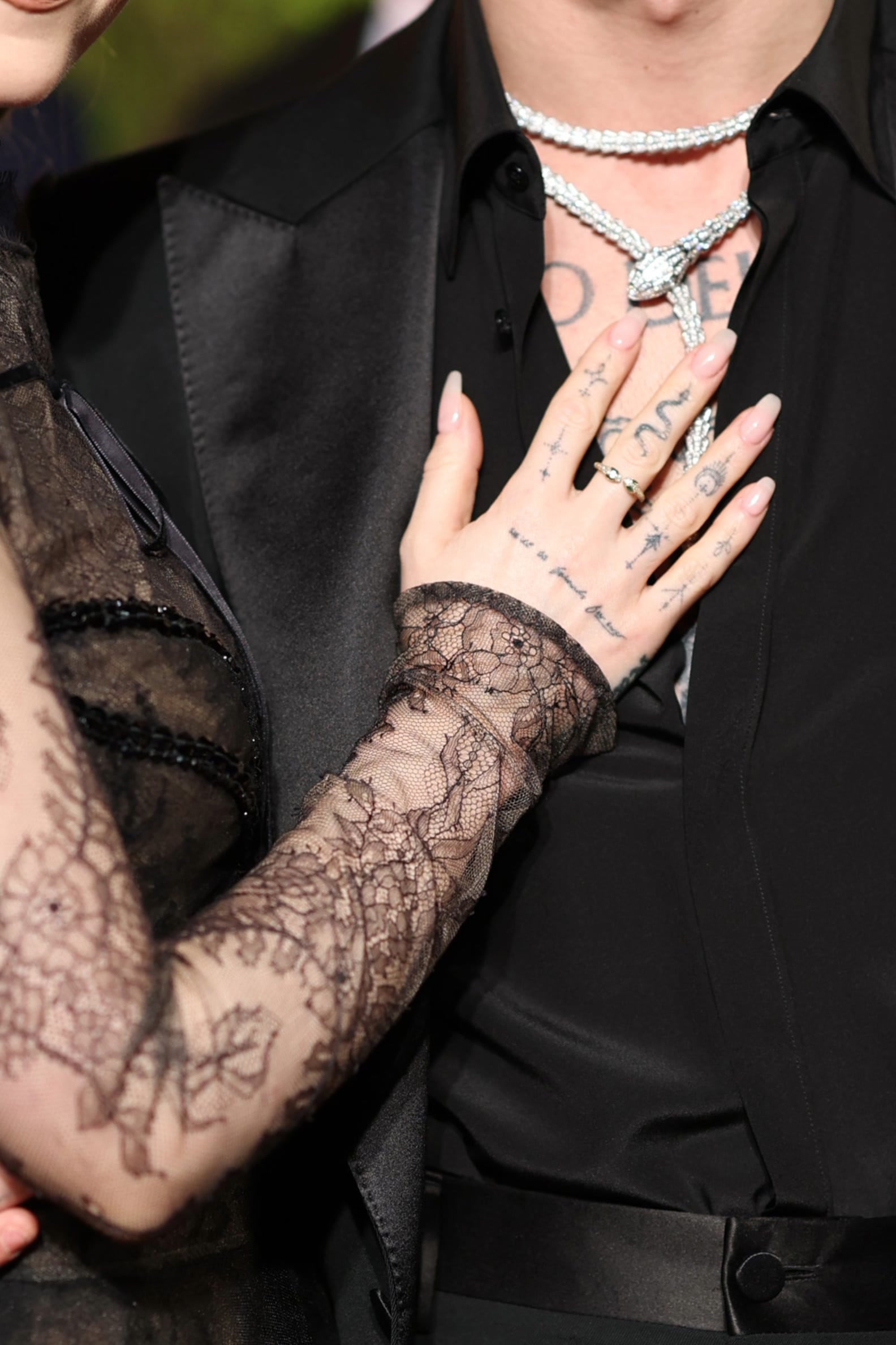 Dove Cameron We'll Be Friends Forever hand tattoo