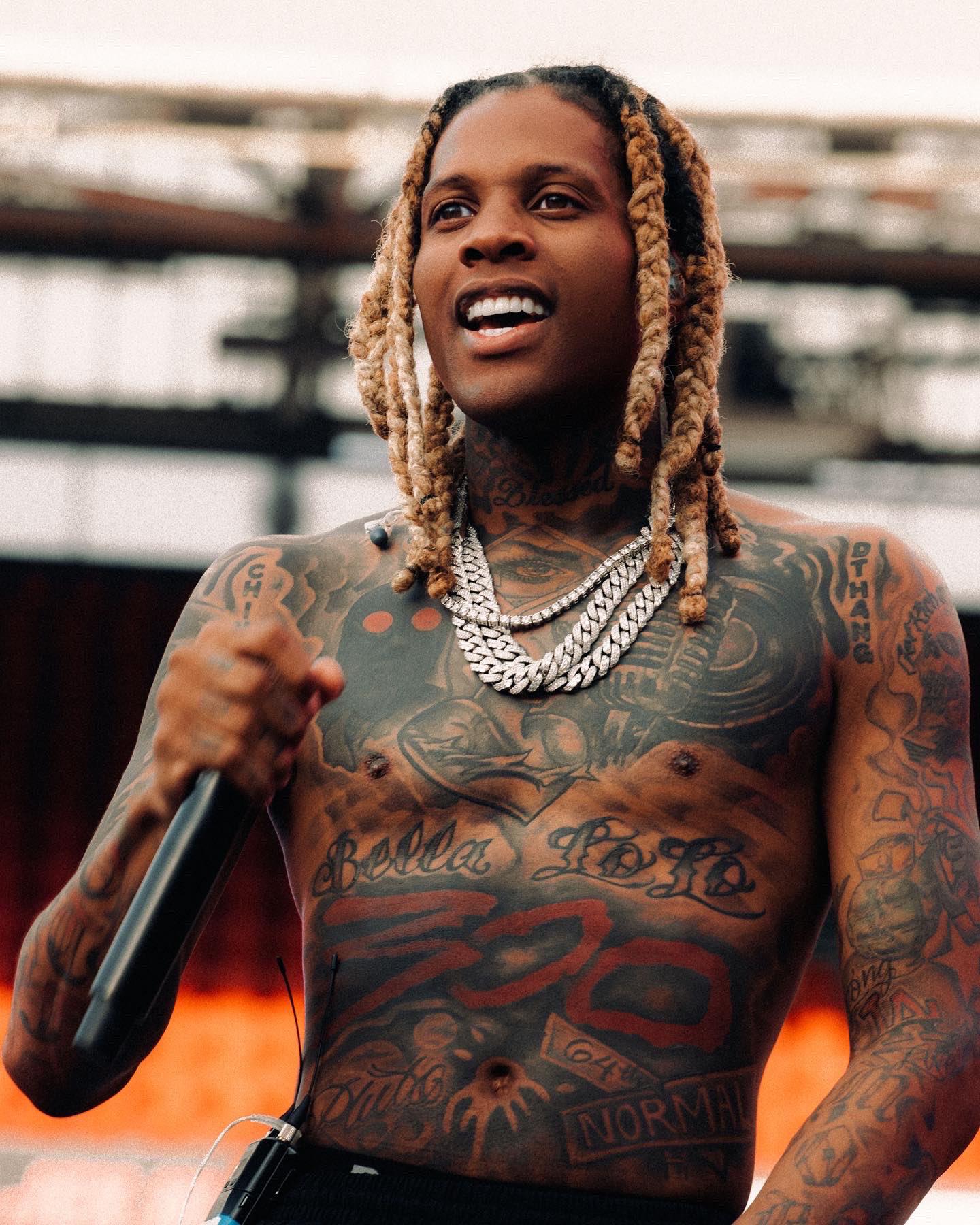Lil Durk tattoo detail