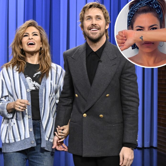 Eva Mendes tattoos
