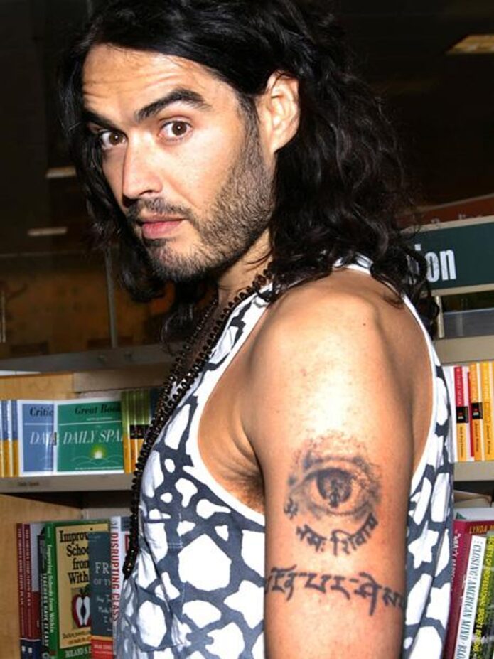 Russell Brand tattoos