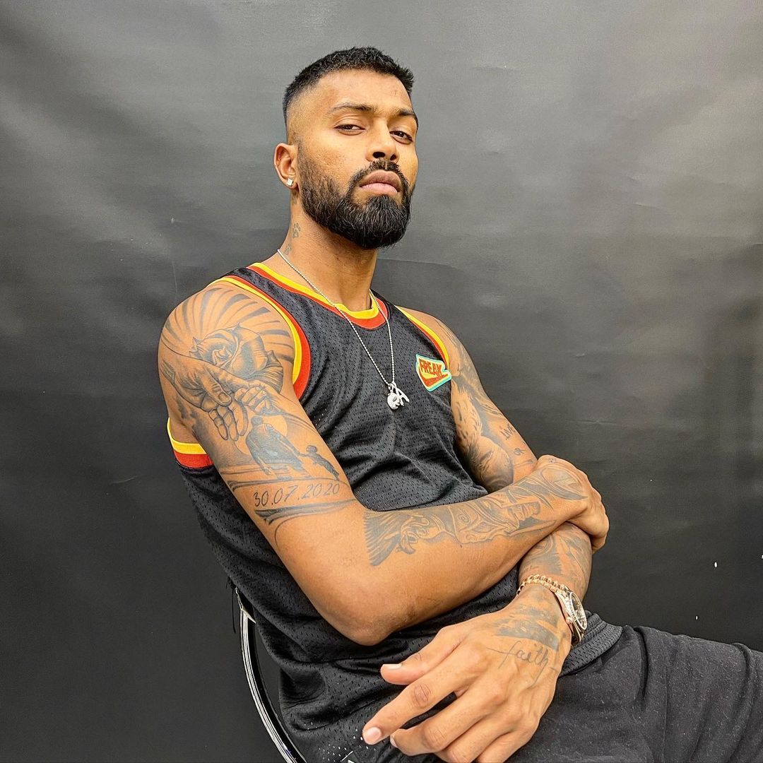 Hardik Pandya date tattoo