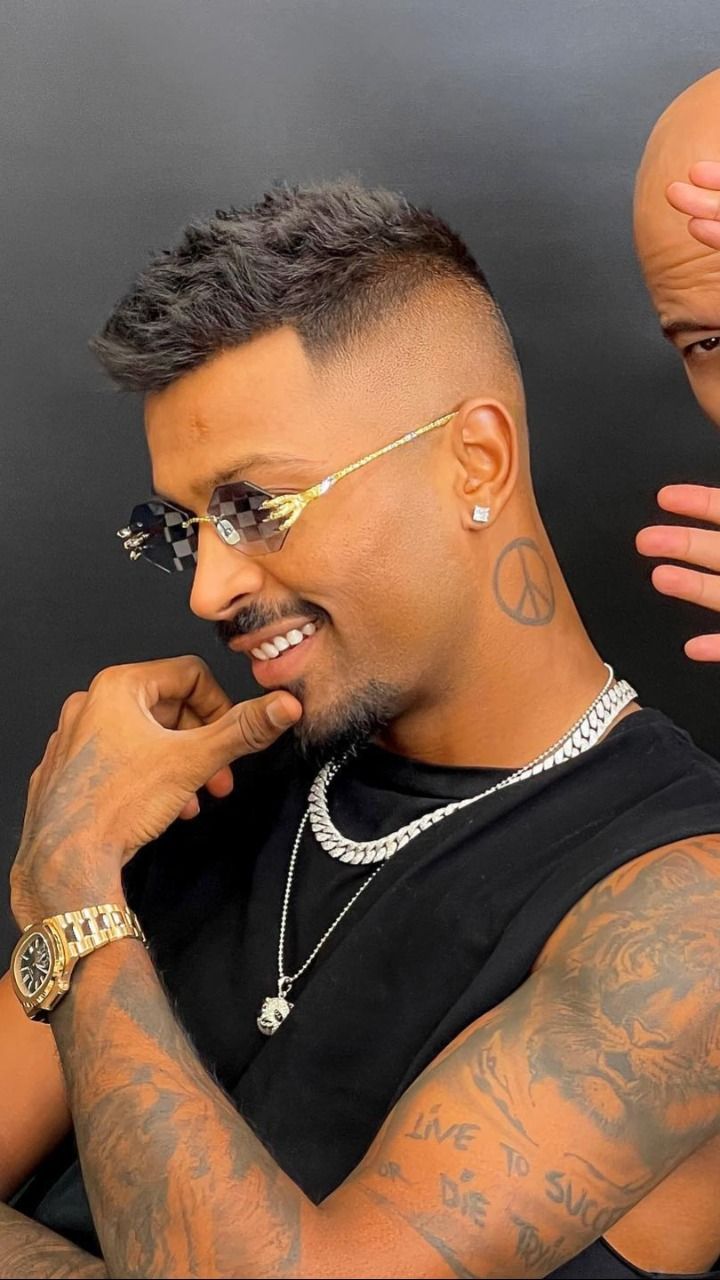 Hardik Pandya live to succeed tattoo