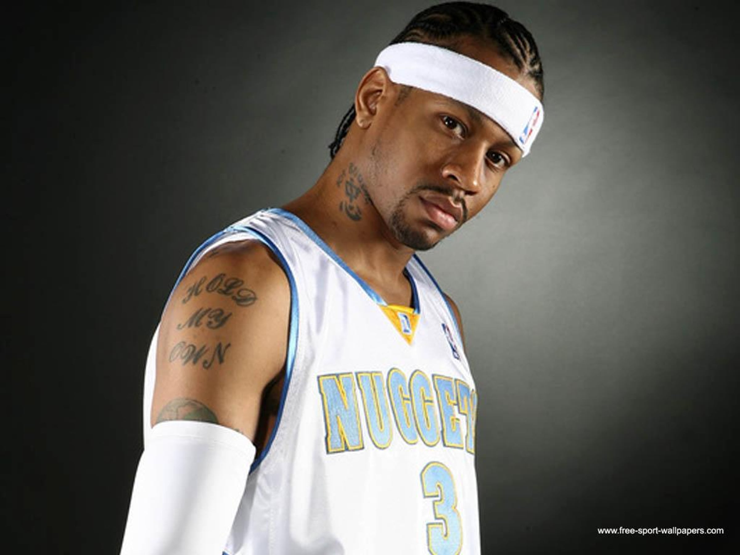 Allen Iverson Hold My Own tattoo