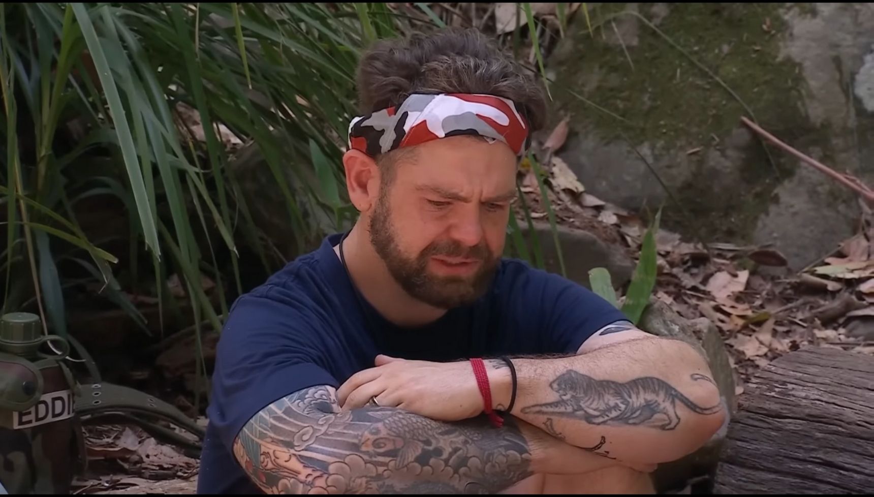 Jack Osbourne prowling tiger forearm tattoo