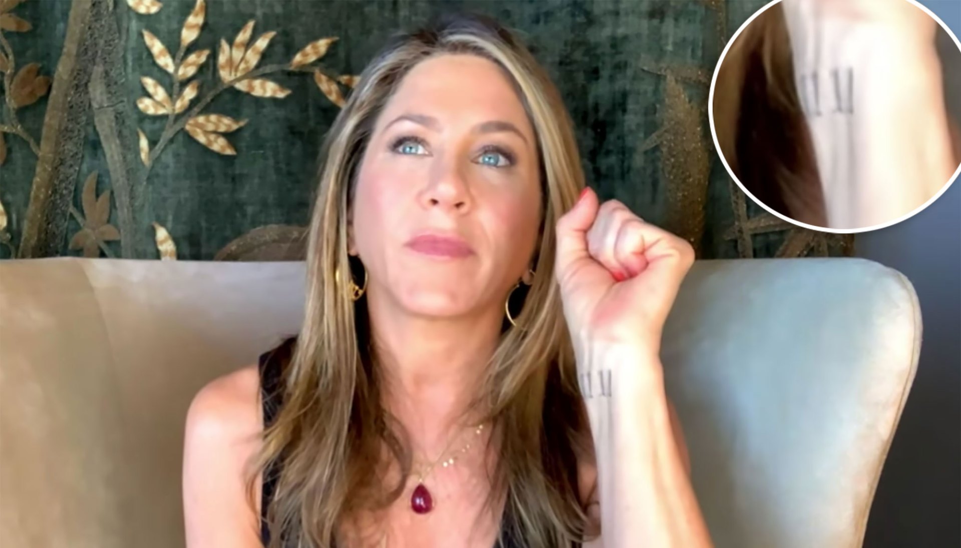 Jennifer Aniston 11 11 wrist tattoo