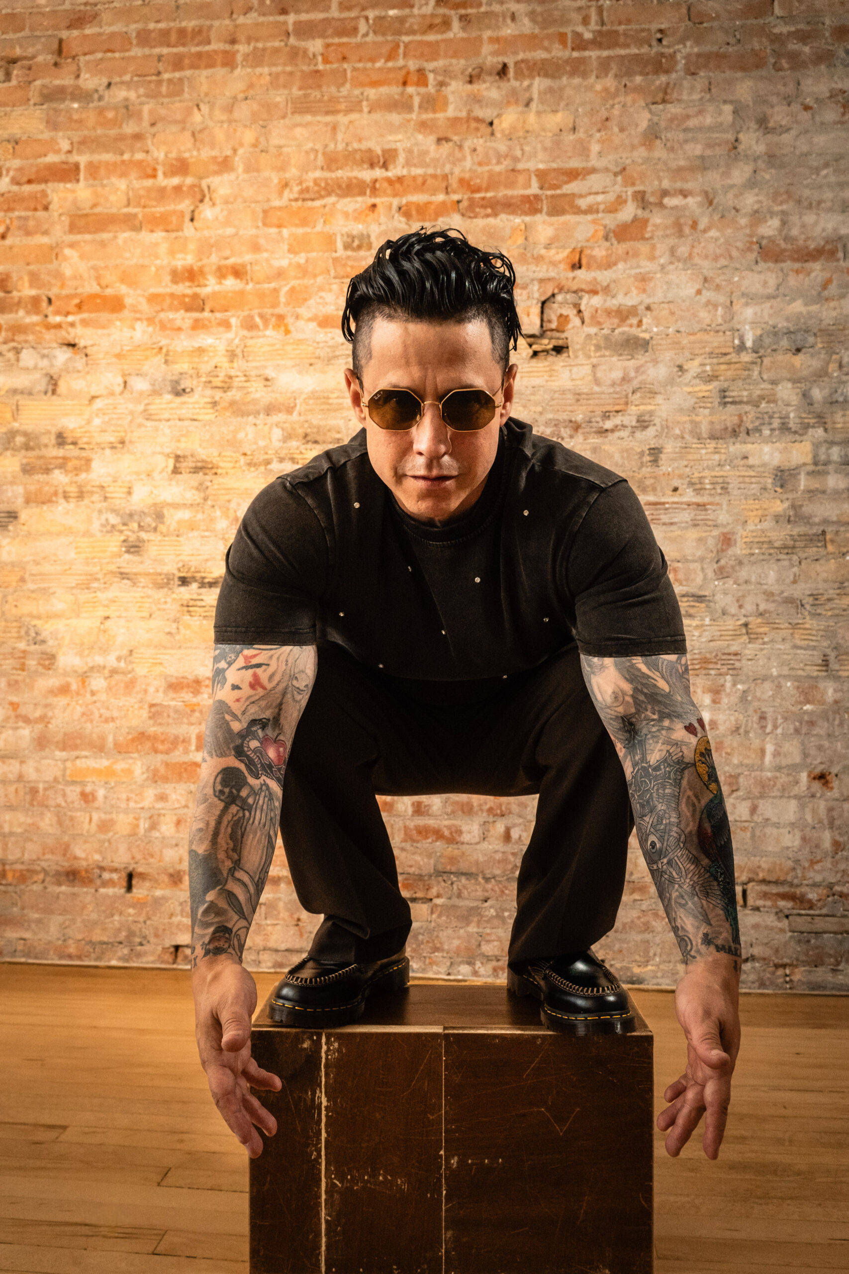 Joey Stylez full tattooed arms