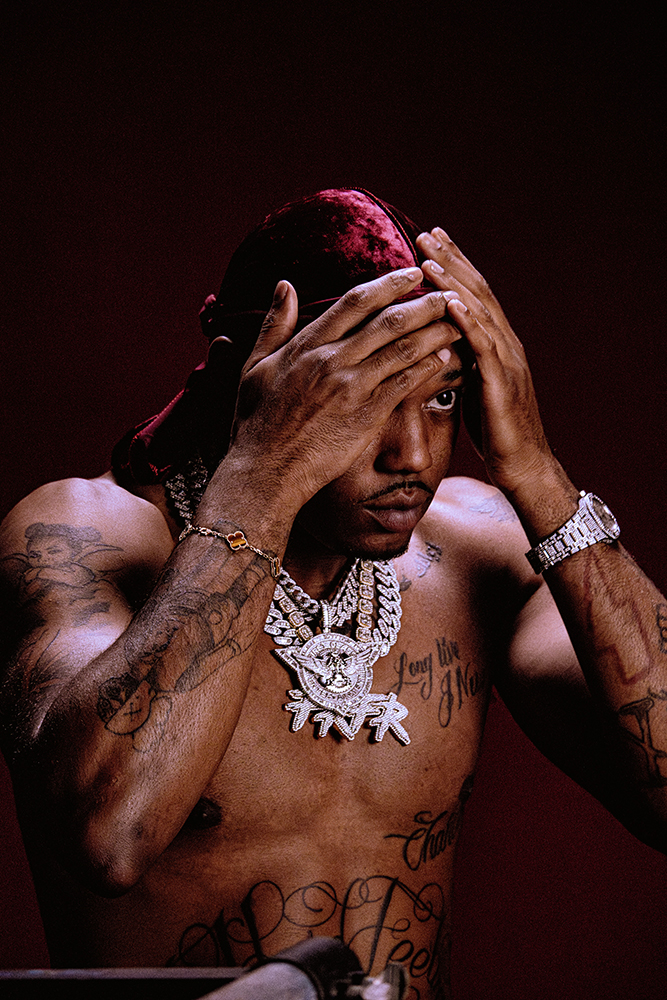 Kalan.FrFr arm and chest tattoos