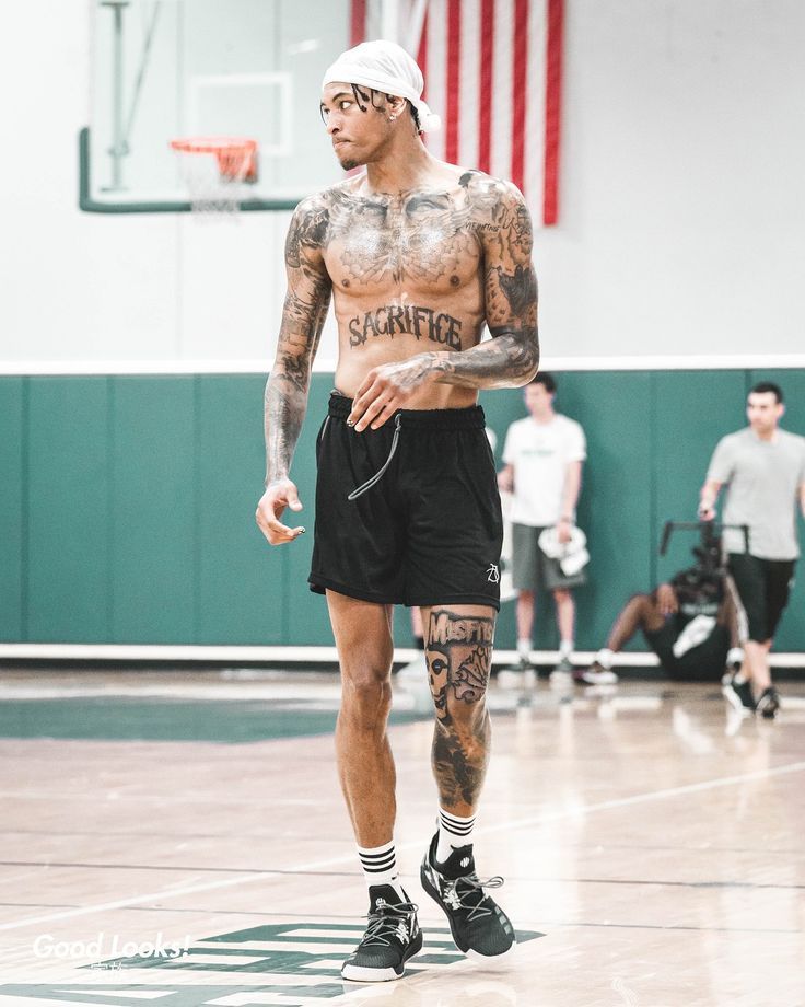 Kelly Oubre Jr Good Looks tattoos