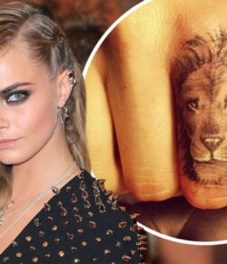 Cara Delevingne’s Tattoos: Lions, “Made in England” and the Ink You Actually See