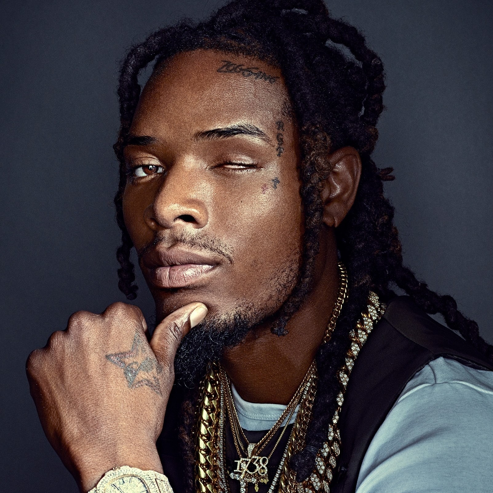 Fetty Wap inner forearm tattoo