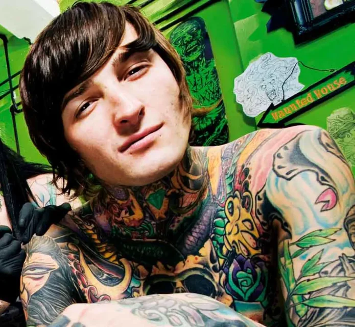 Mitch Lucker tattoos