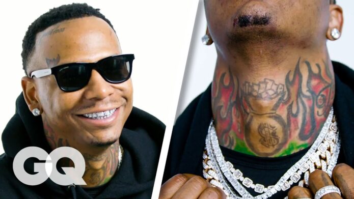 Moneybagg Yo tattoos