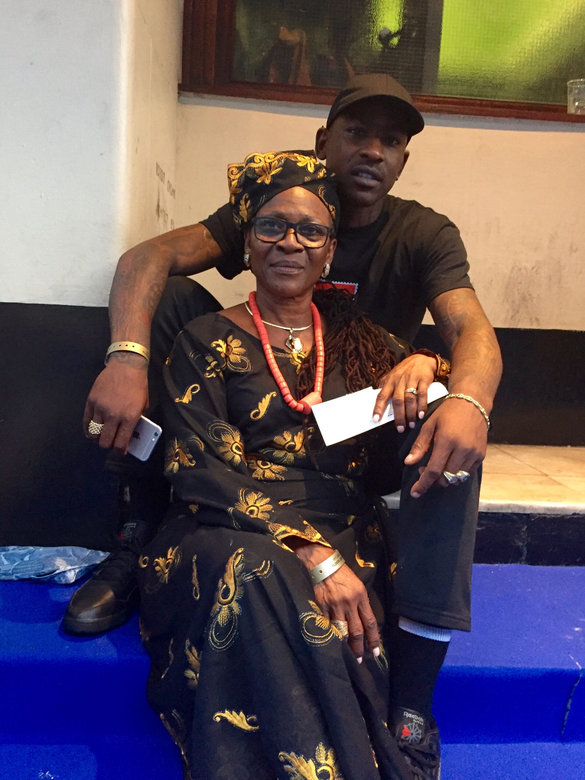 Skepta mother portrait tattoo