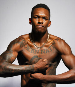 Israel Adesanya’s Tattoos Tell Stories About Nigeria, Anime and Fighting Himself