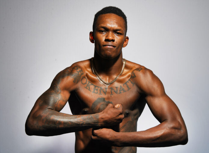 Israel Adesanya tattoos