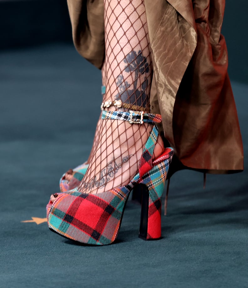 Paris Jackson cactus ankle tattoo
