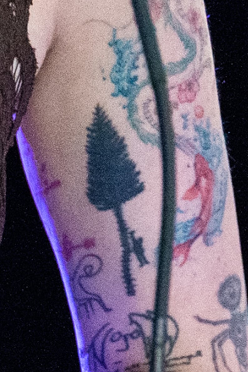 Paris Jackson Manchester Orchestra arm tattoo