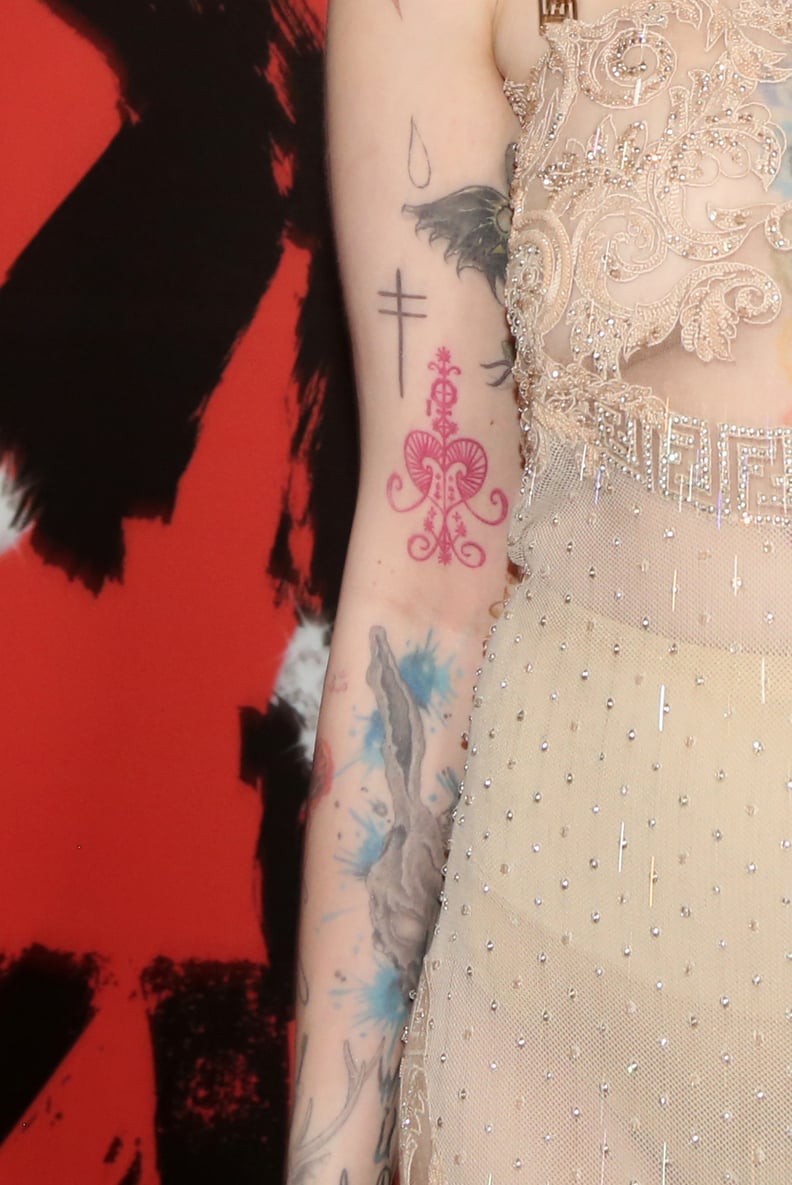Paris Jackson Vodou arm tattoo