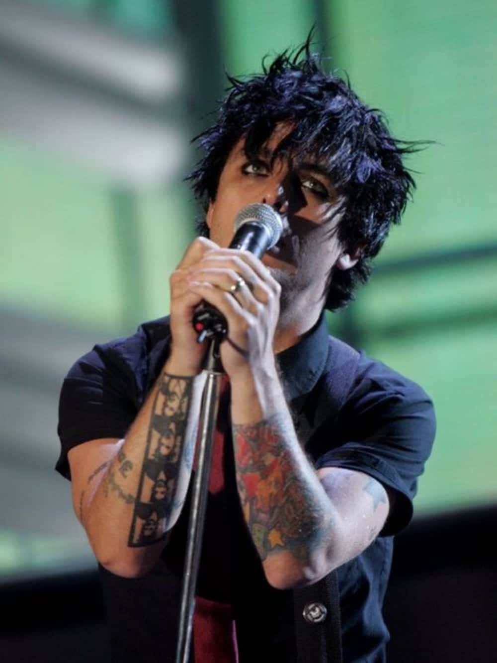 Billie Joe Armstrong portrait tattoo for Adrienne