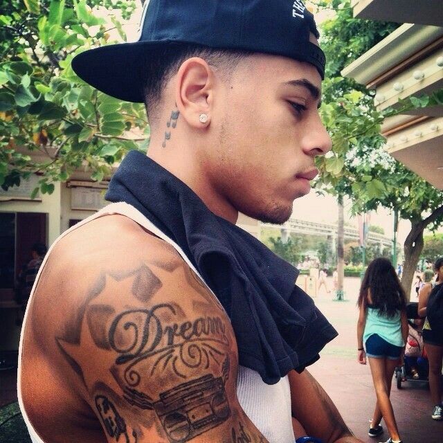 PnB Rock tattoos