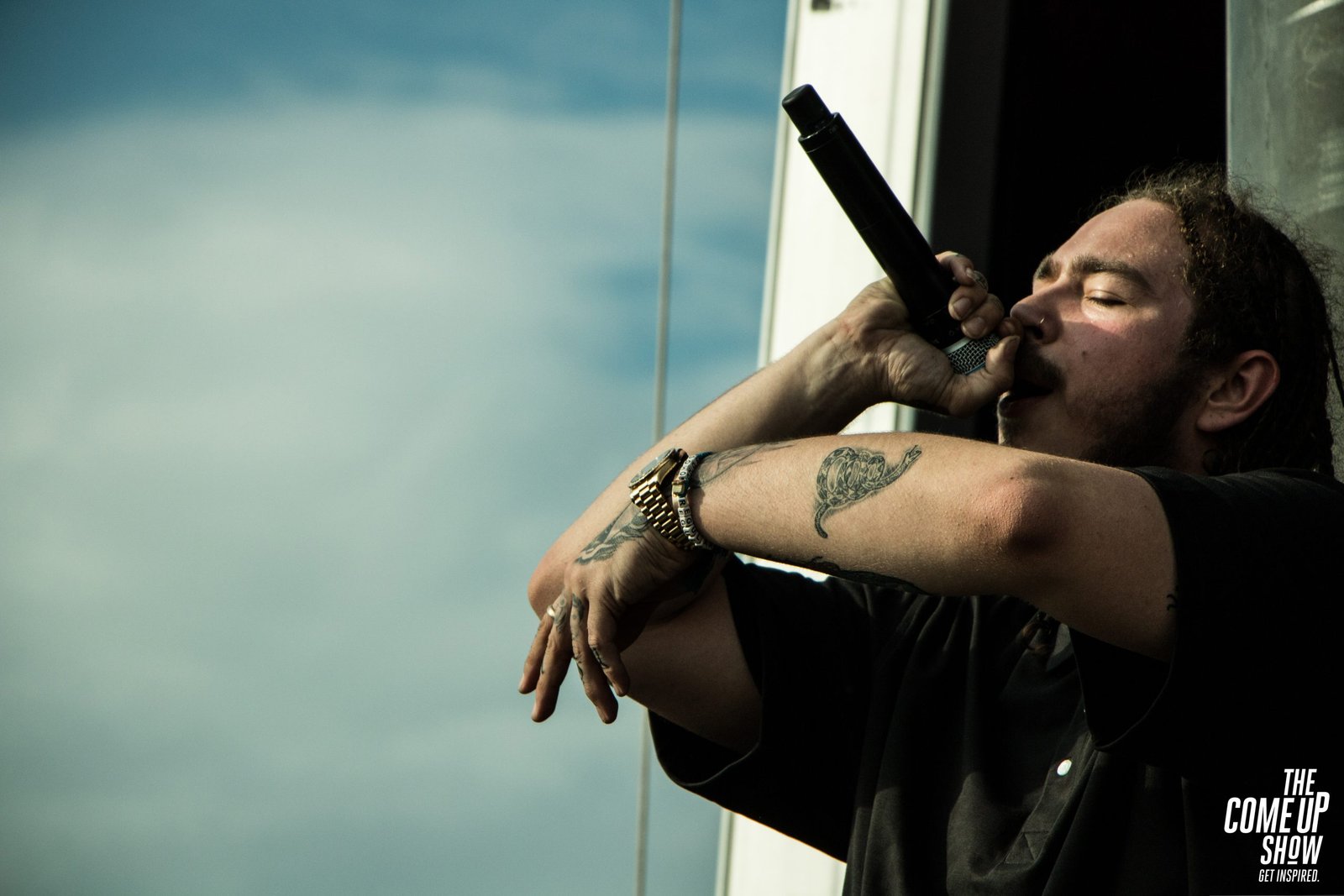 Post Malone arm and hand tattoos