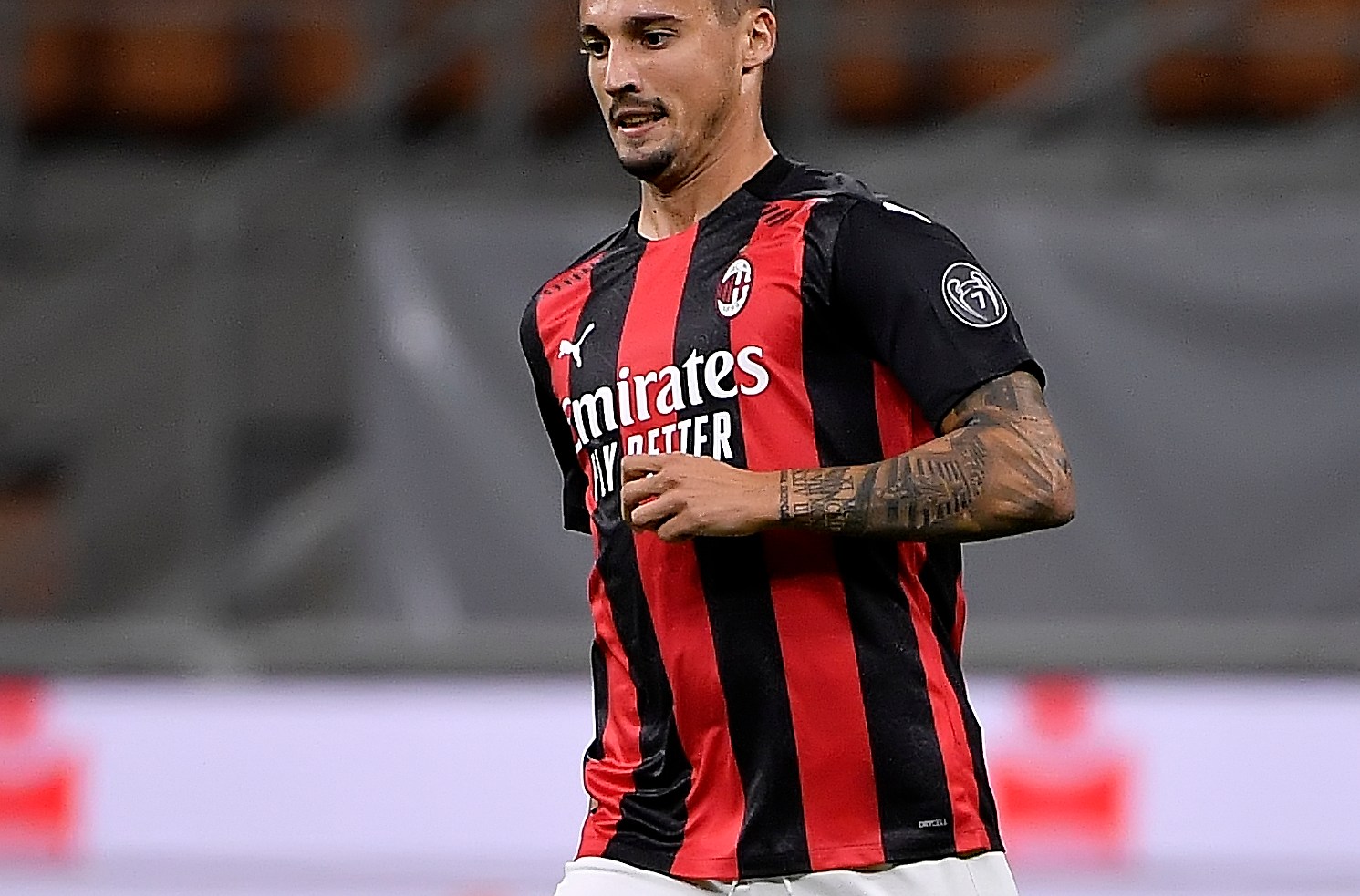 Rade Krunić arm sleeve tattoo