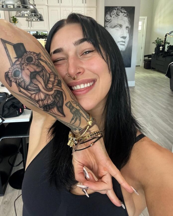 Rhea Ripley tattoos