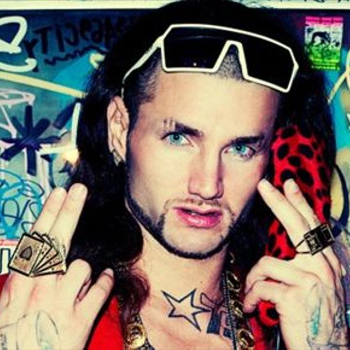 Riff Raff iHeart portrait tattoos