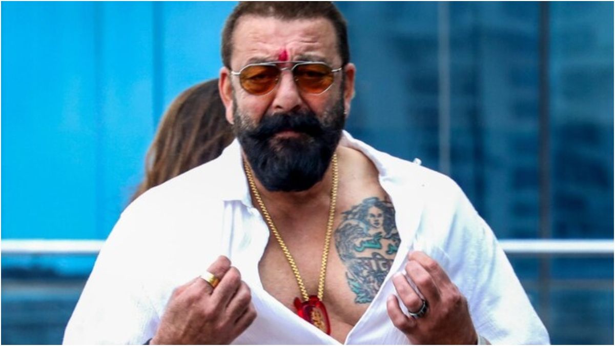 Sanjay Dutt chest tattoo