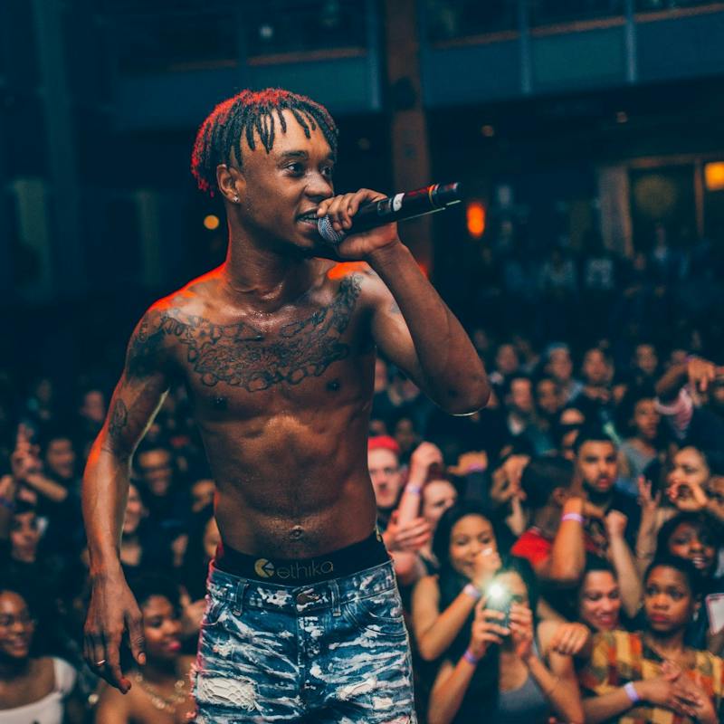 Slim Jxmmi World Cafe chest tattoos