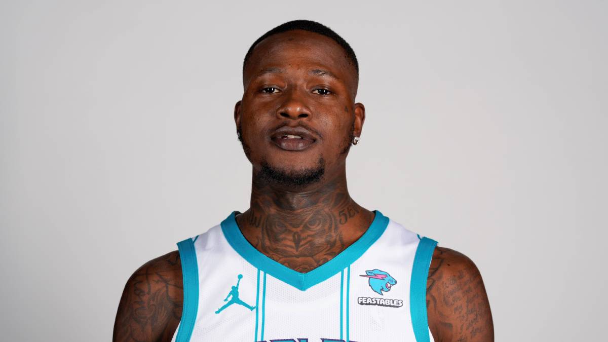 Terry Rozier face and neck tattoos