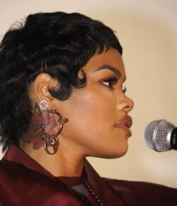 Teyana Taylor’s Tattoos Run From Banksy Butterflies to G.O.O.D. Music Ink