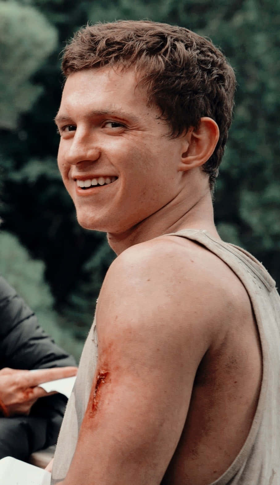 Tom Holland the matching initial tattoo with zendaya