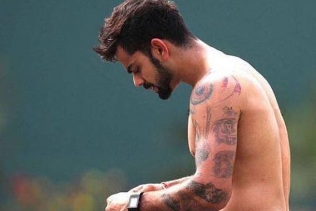 Virat Kohli 269 tattoo