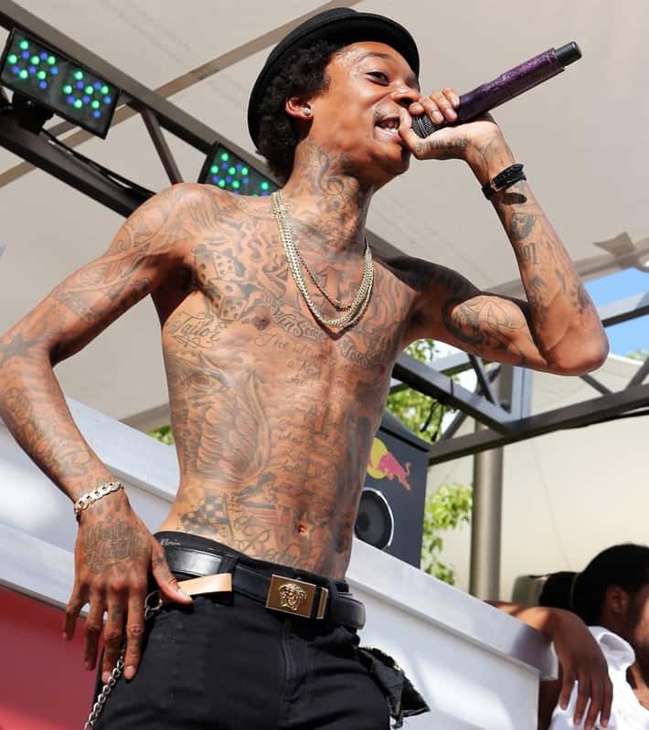 Wiz Khalifa live ink tattoos